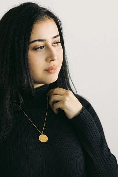 Ayatul Kursi Round Pendant Chain